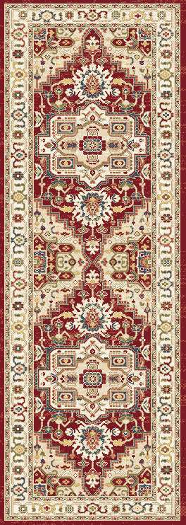 Dynamic JUNO 6882 Machine-Made Floral Transitional Area Rug