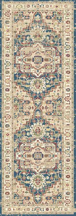 Dynamic JUNO 6882 Machine-Made Floral Transitional Area Rug