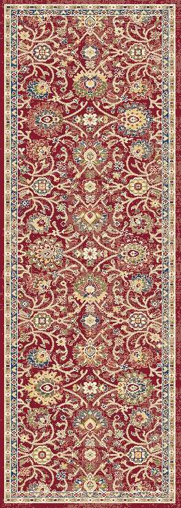 Dynamic JUNO 6883 Machine-Made Floral Transitional Area Rug