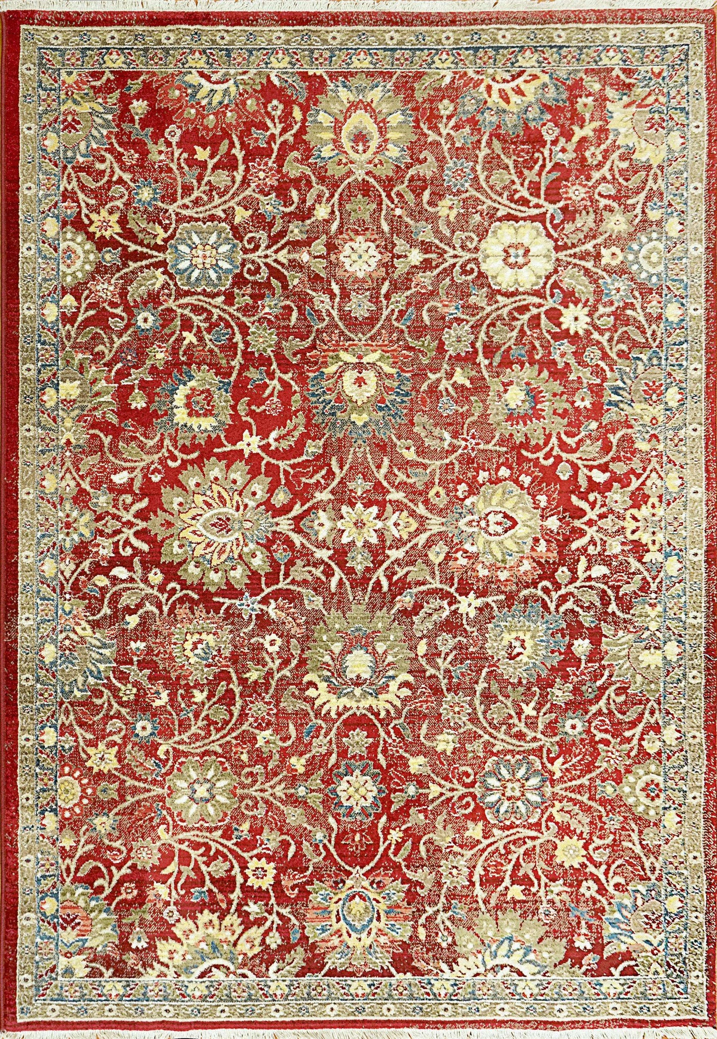 Dynamic JUNO 6883 Machine-Made Floral Transitional Area Rug