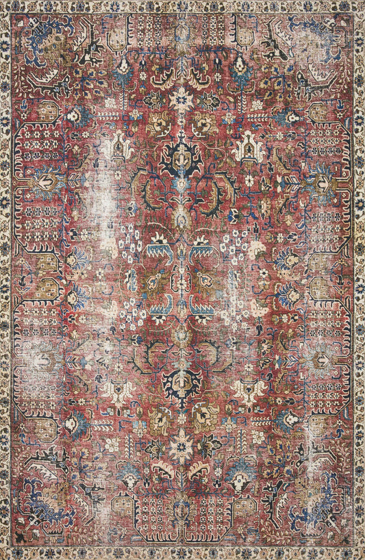 Loloi Jules JUL-01 Power Loomed Traditional Area Rug by Chris Loves Julia x Loloi