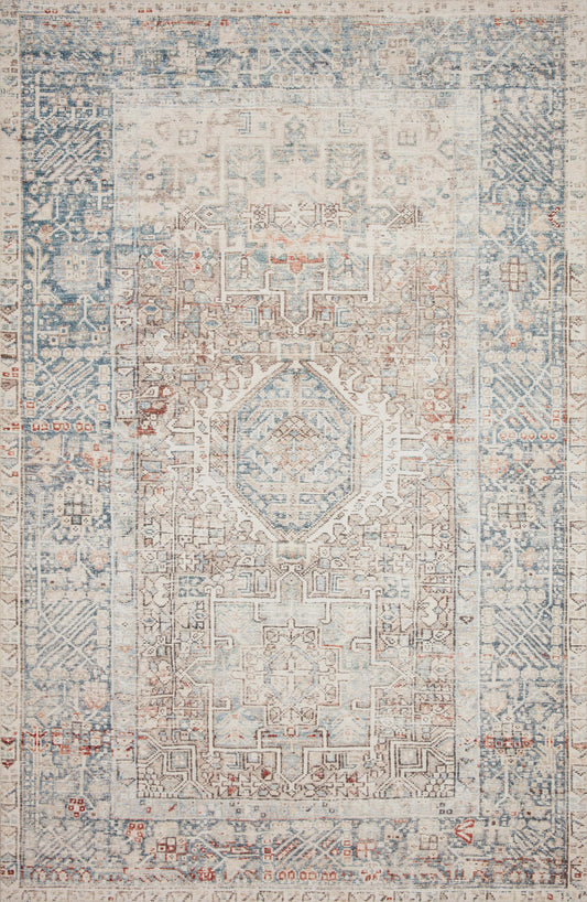 Loloi Jules JUL-07 Power Loomed Traditional Area Rug by Chris Loves Julia x Loloi