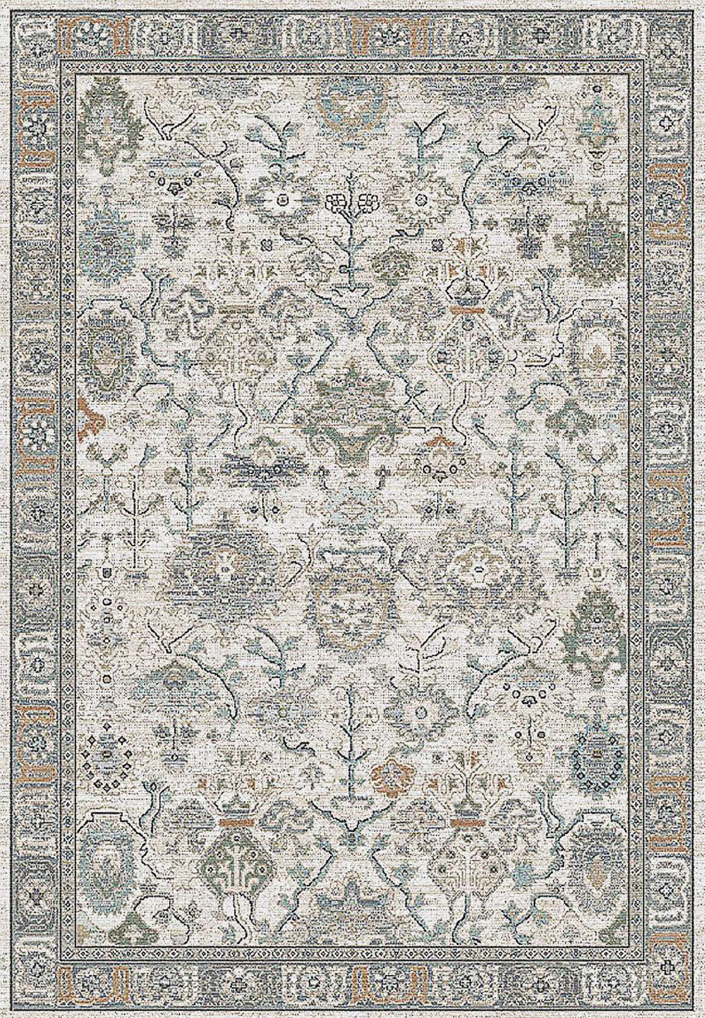 Dynamic JAZZ 6797 Machine-Made Oriental Traditional Area Rug