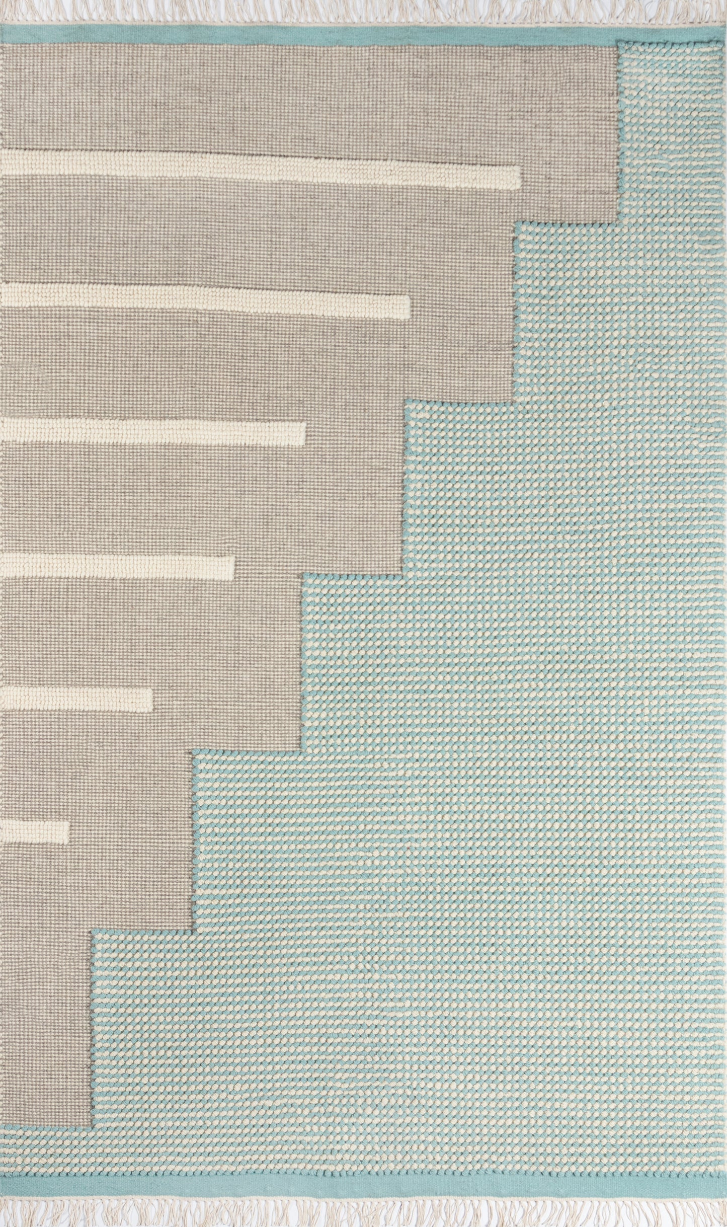 Momeni Karl Geometric Hand Woven Contemporary Rectangle Indoor Area Rug