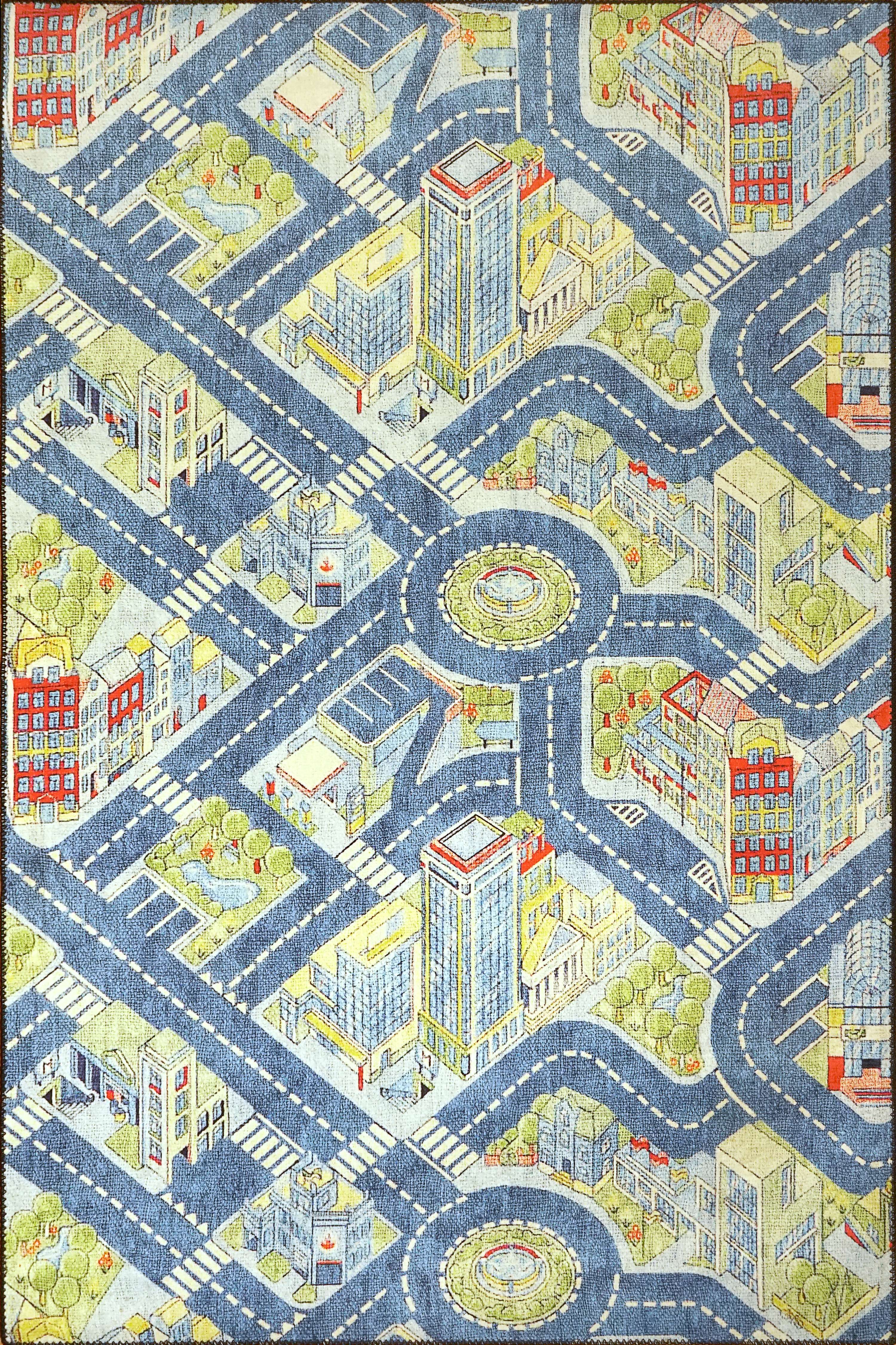 Dynamic KIDZ 8081 Machine-Made City Children Area Rug – The Rug Store