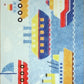 Dynamic KIDZ 8087 Machine-Made Boats Children Area Rug