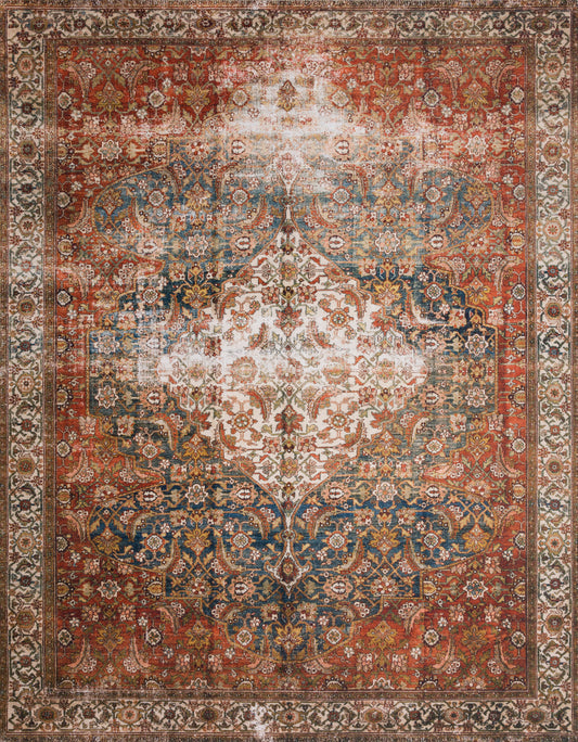 Loloi Layla LAY-05 Power Loomed Traditional Area Rug by Loloi II