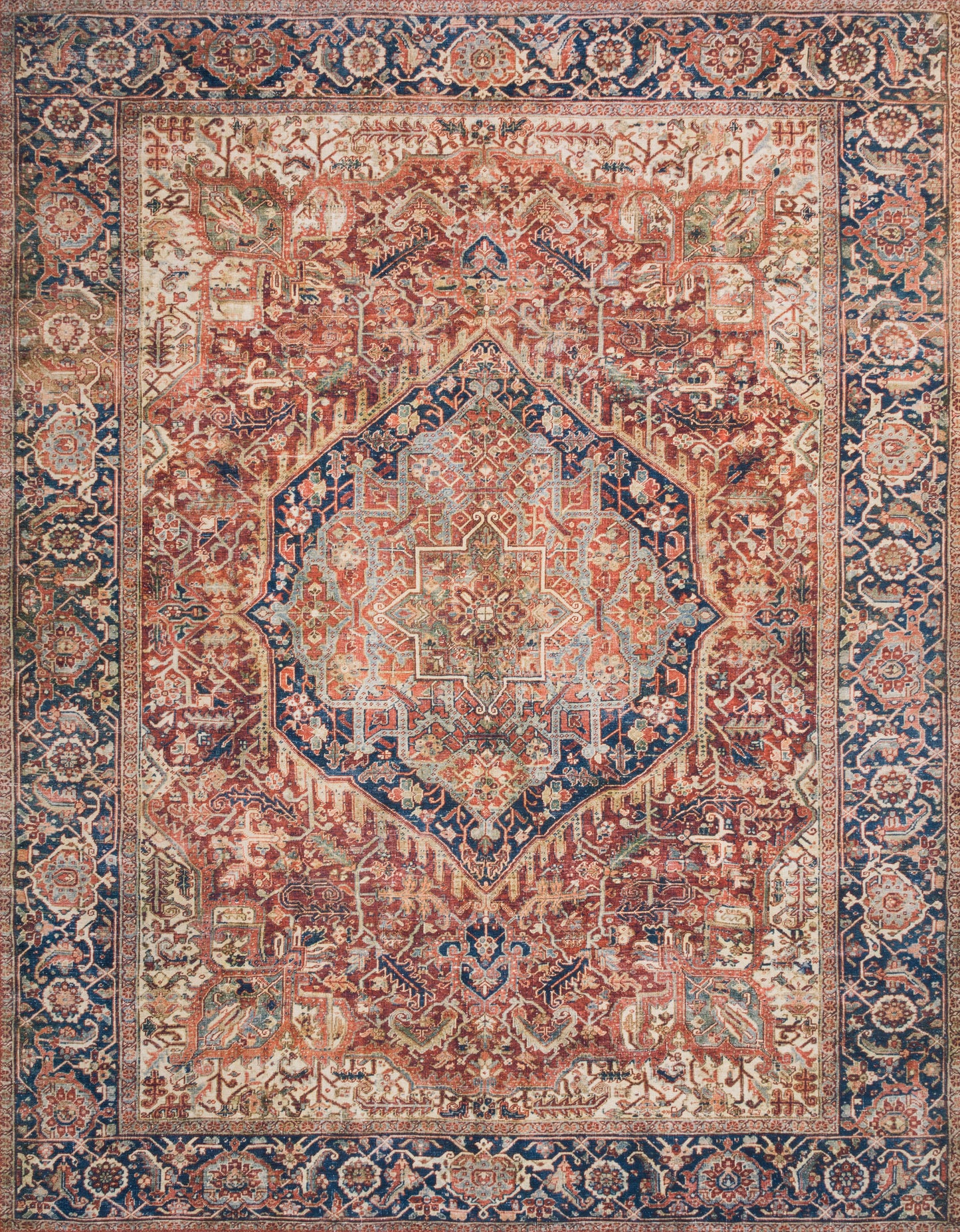 Loloi Layla LAY-08 Power Loomed Traditional Area Rug by Loloi II