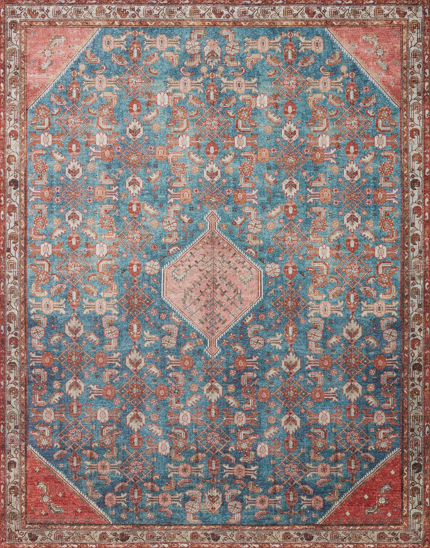 Loloi Layla LAY-10 Power Loomed Traditional Area Rug by Loloi II