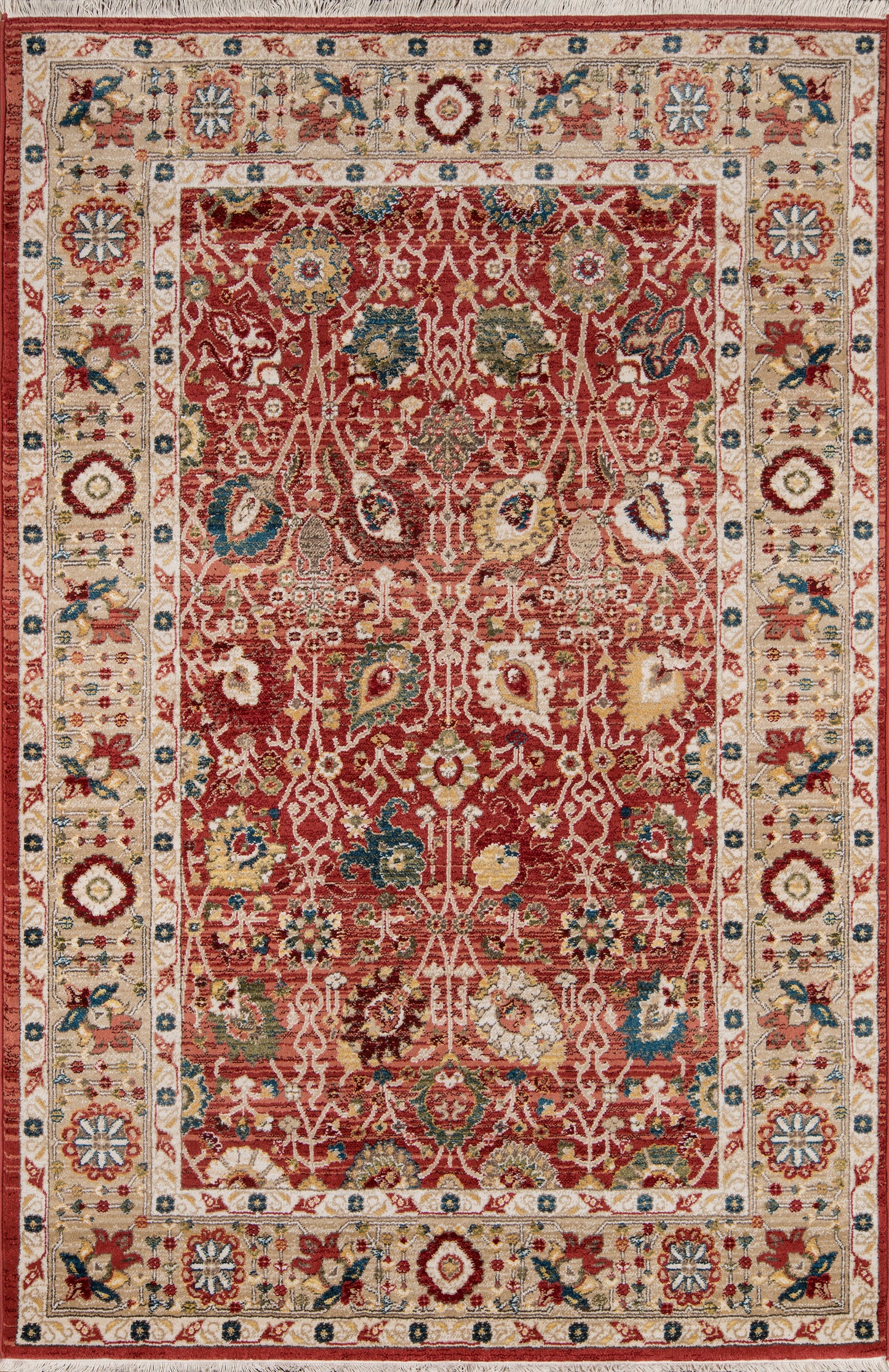 Momeni Lenox Oriental Machine Made Traditional Rectangle Indoor Area Rug