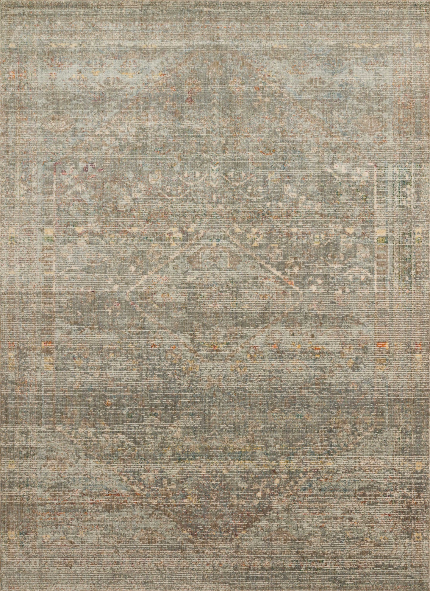 Loloi Linnea LIN-04 Power Loomed Traditional Area Rug by Magnolia Home by Joanna Gaines x Loloi