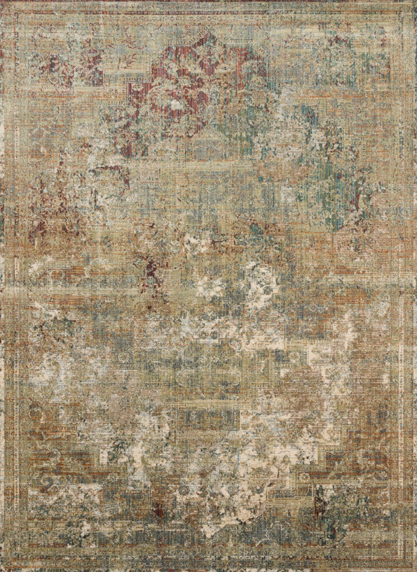 Loloi Linnea LIN-06 Power Loomed Traditional Area Rug by Magnolia Home by Joanna Gaines x Loloi