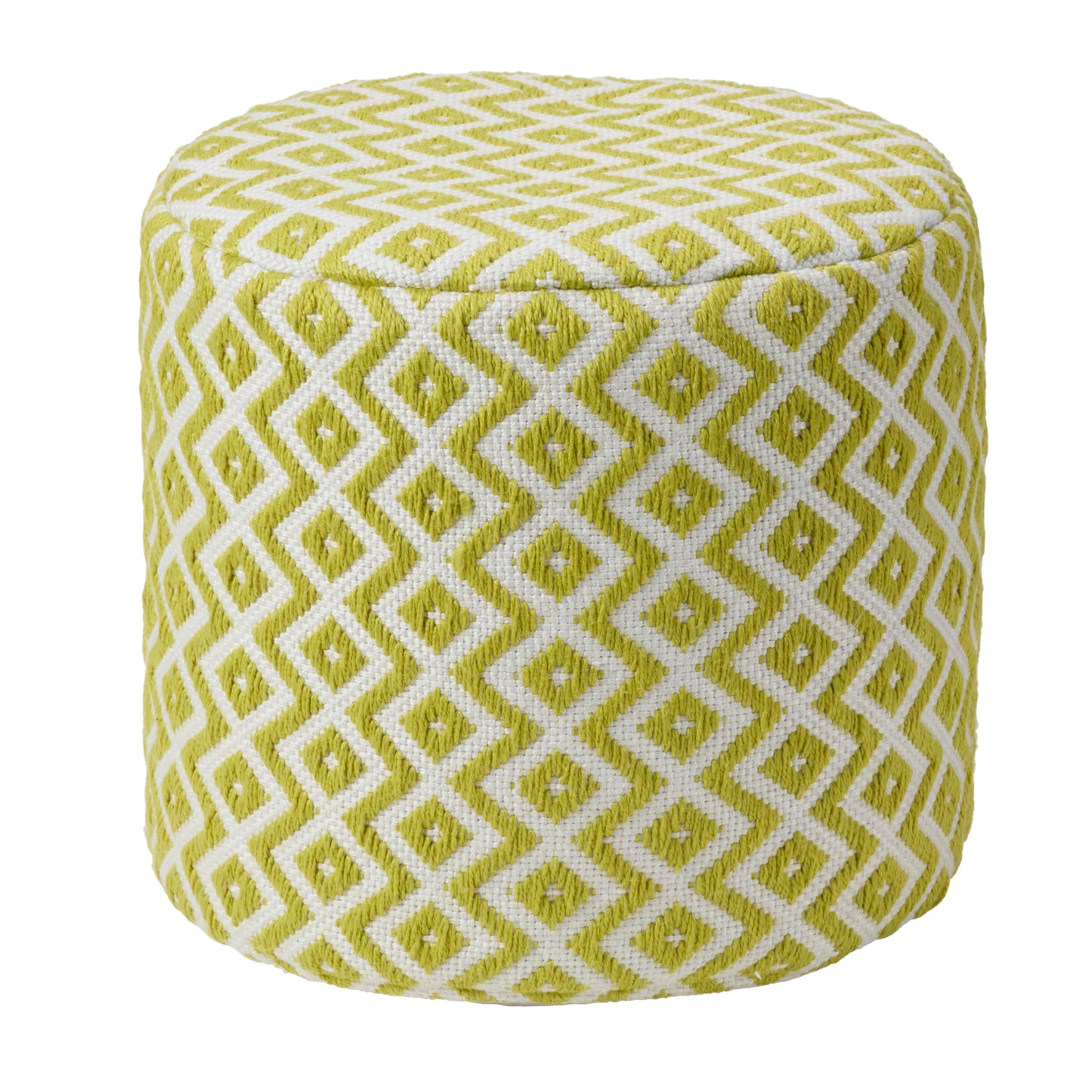 Lenon Osbourne Handmade Synthetic Blend Outdoor Pouf From Vibe by Jaipur Living