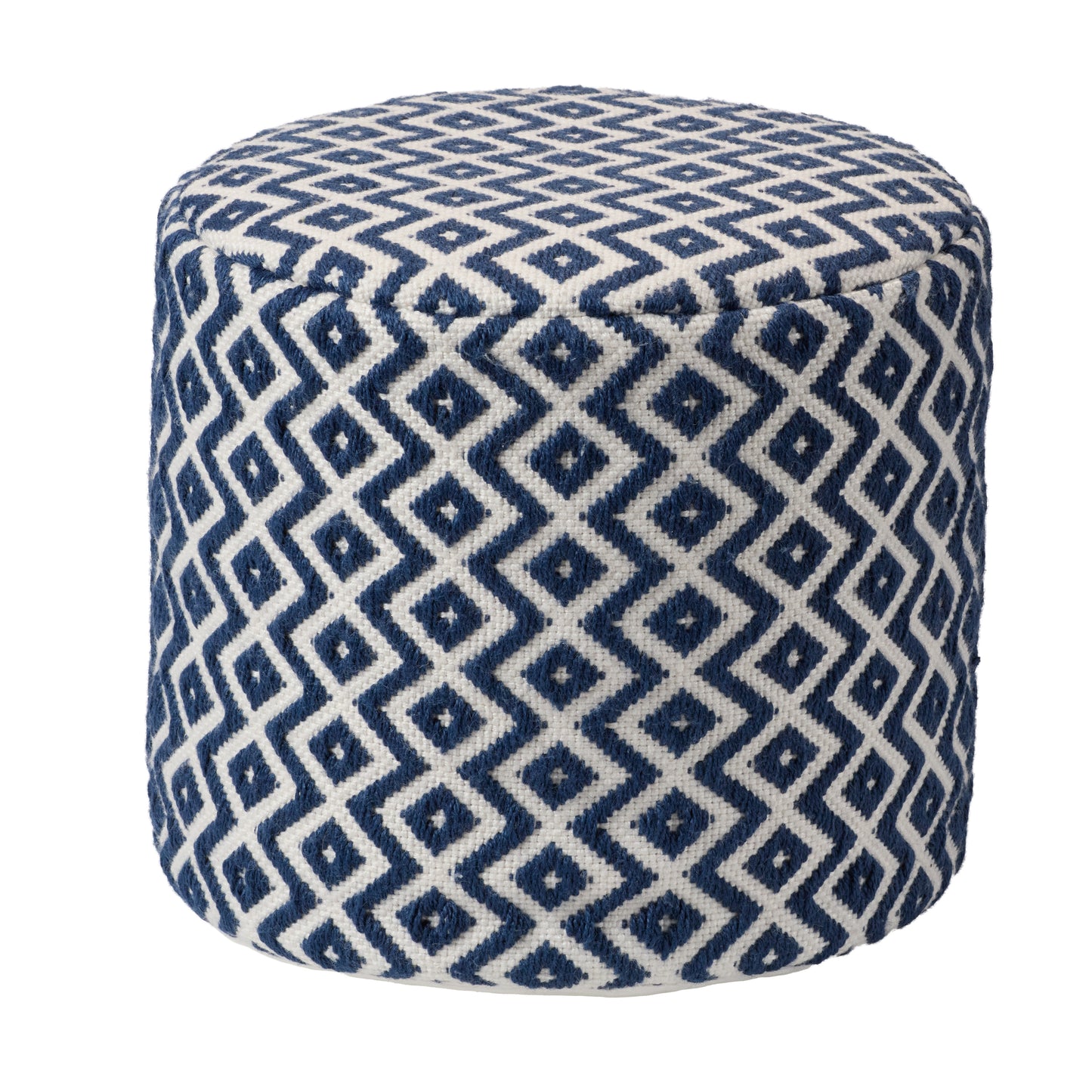 Lenon Osbourne Handmade Synthetic Blend Outdoor Pouf From Vibe by Jaipur Living