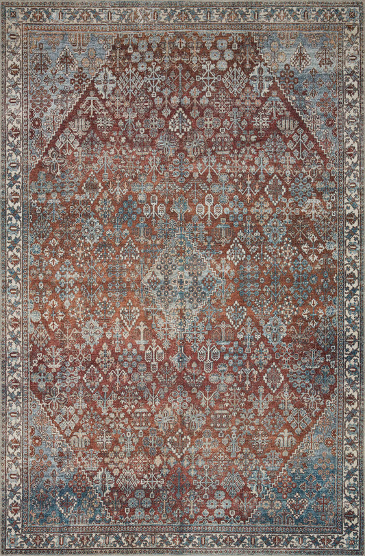 Loloi Lenna LEA-04 Power Loomed Traditional Area Rug by Magnolia Home by Joanna Gaines x Loloi