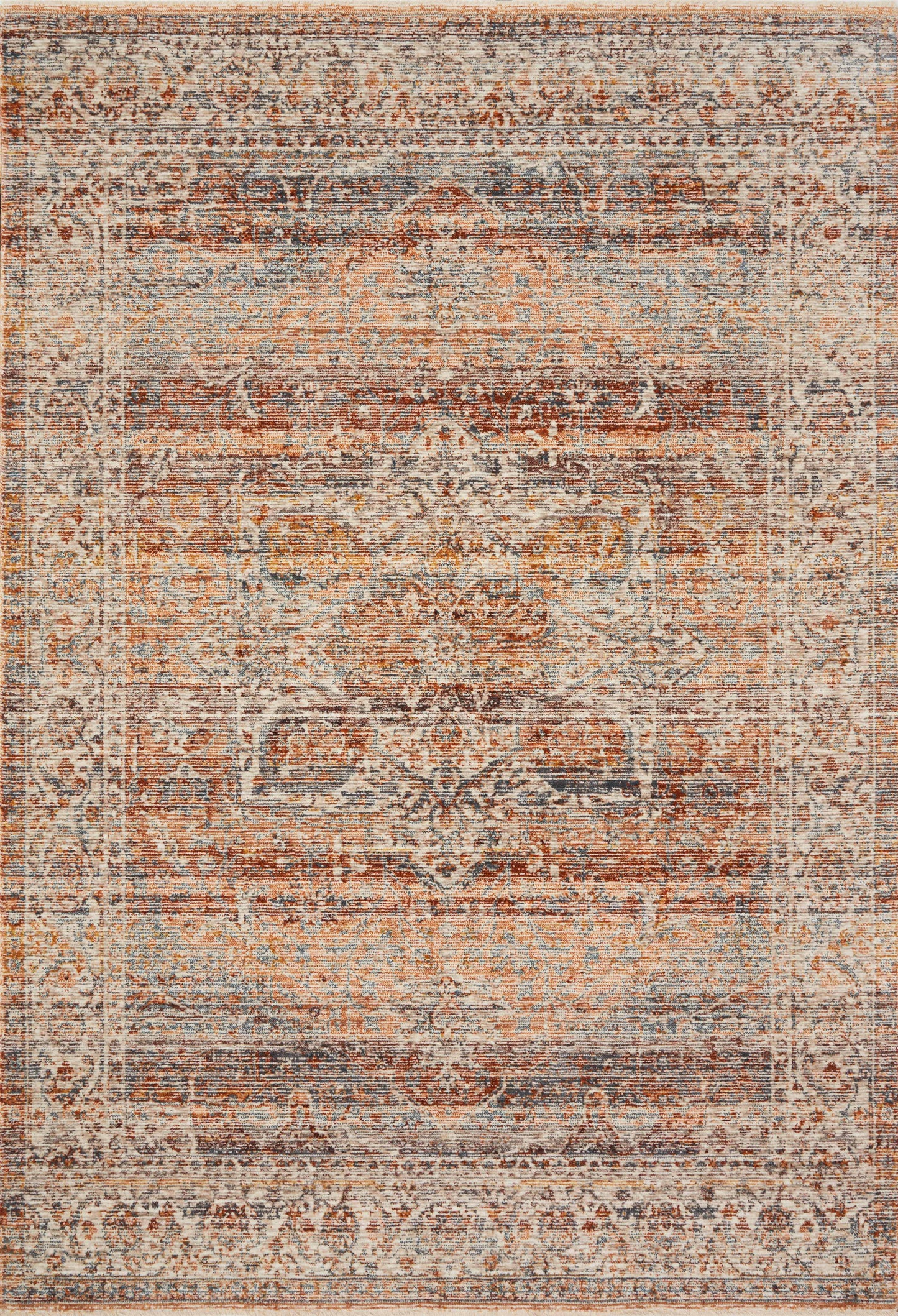 Loloi Lourdes LOU-07 Power Loomed Traditional Area Rug by Loloi