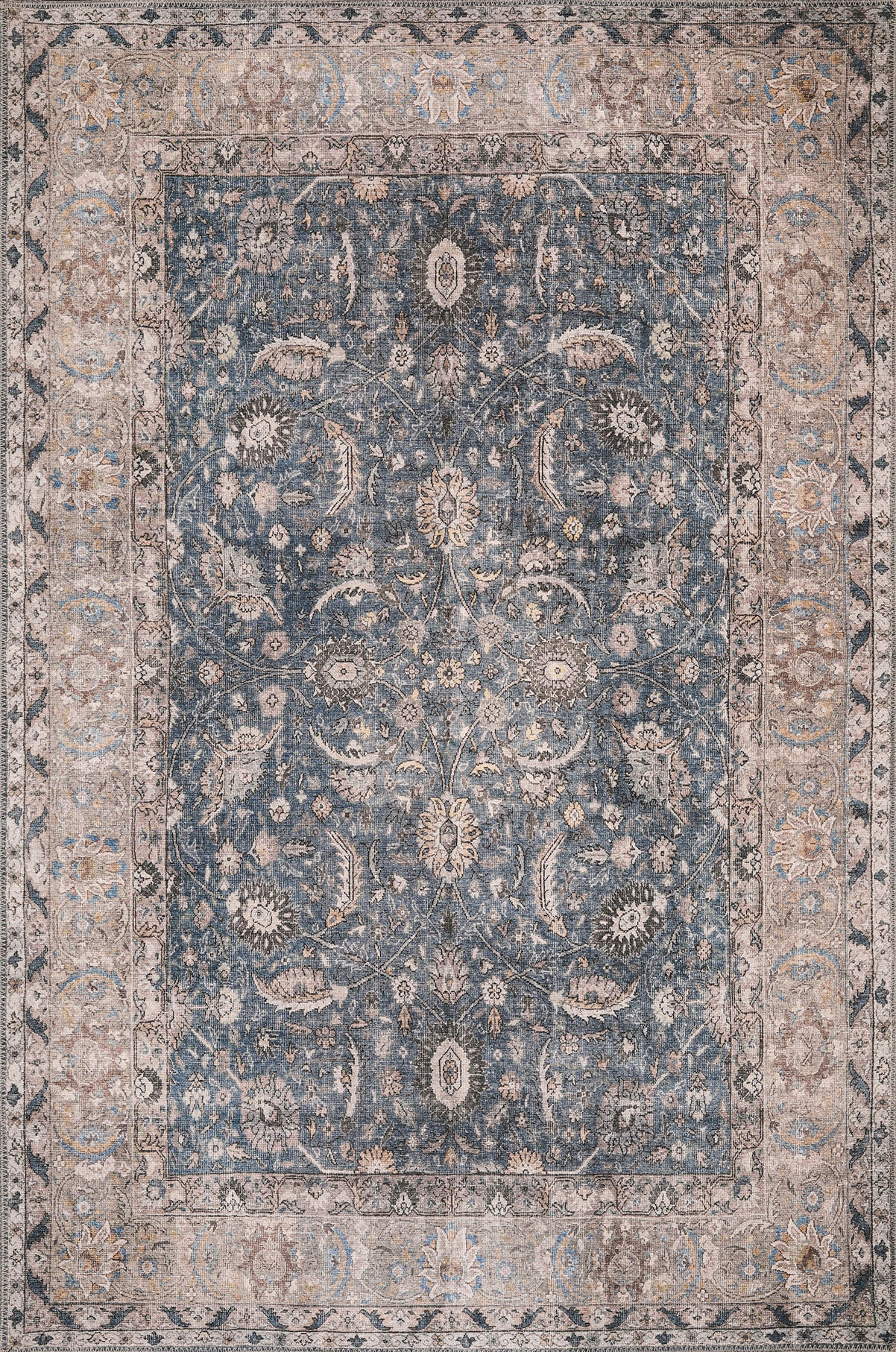 KAS London 480 Transitional Machine Woven Area Rug