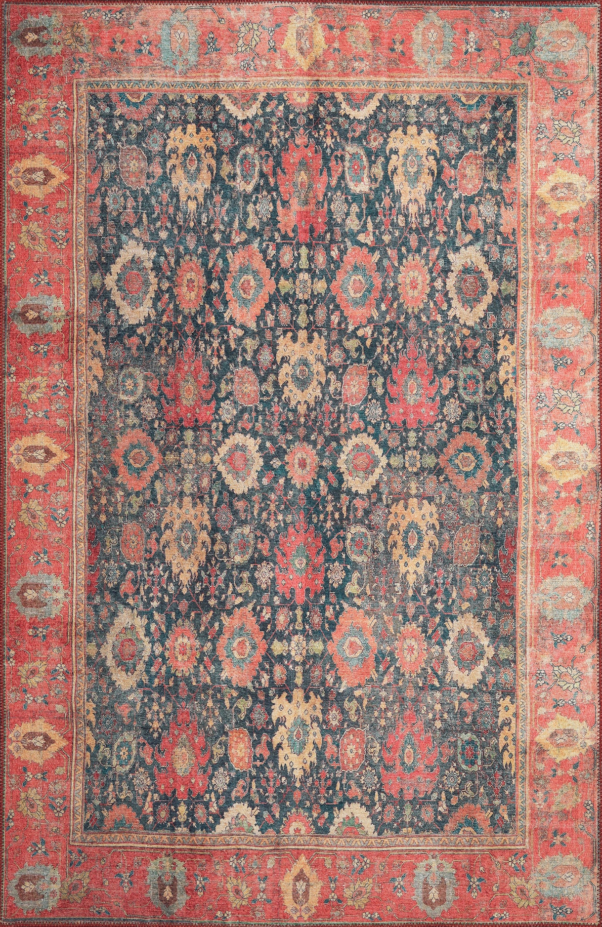 KAS London 480 Transitional Machine Woven Area Rug