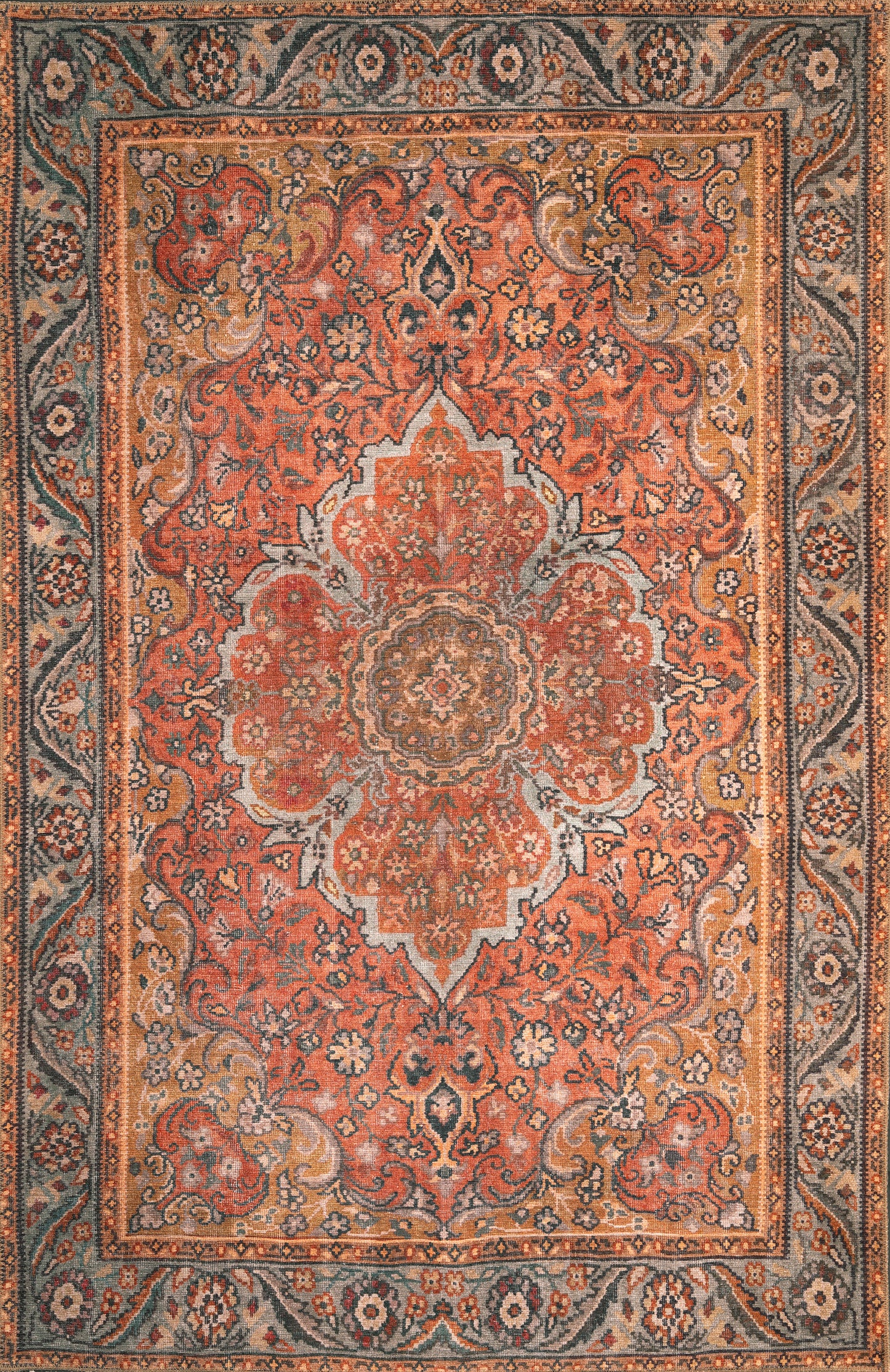 KAS London 480 Transitional Machine Woven Area Rug