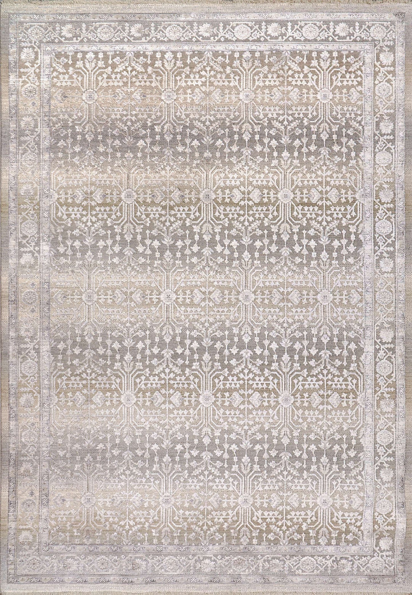 Dynamic MESA 9740 Machine-Made Floral Transitional Area Rug