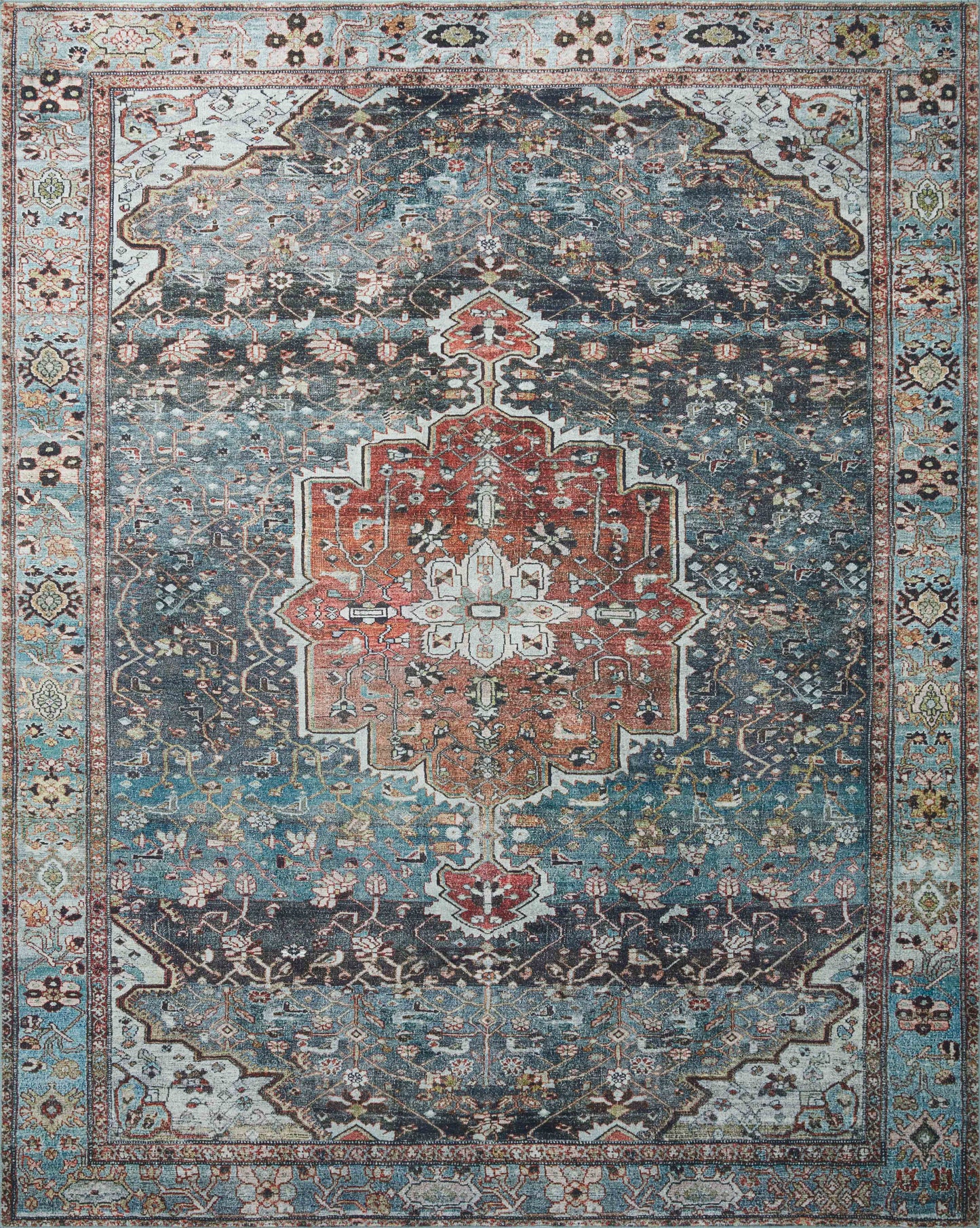 Loloi Margot MAT-05 Power Loomed Traditional Area Rug by Loloi II