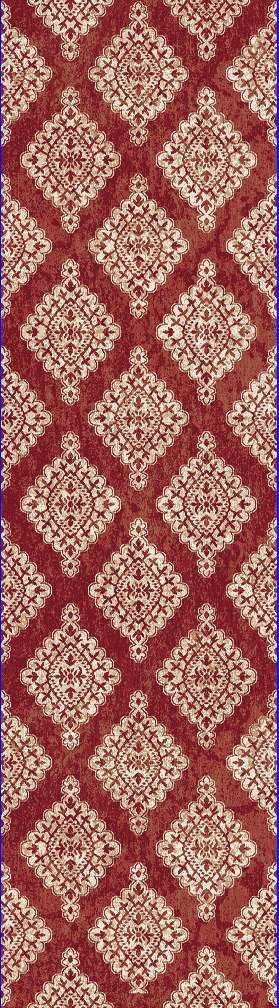 Dynamic MELODY 985015 Machine-Made Medallion/Damask Transitional Area Rug