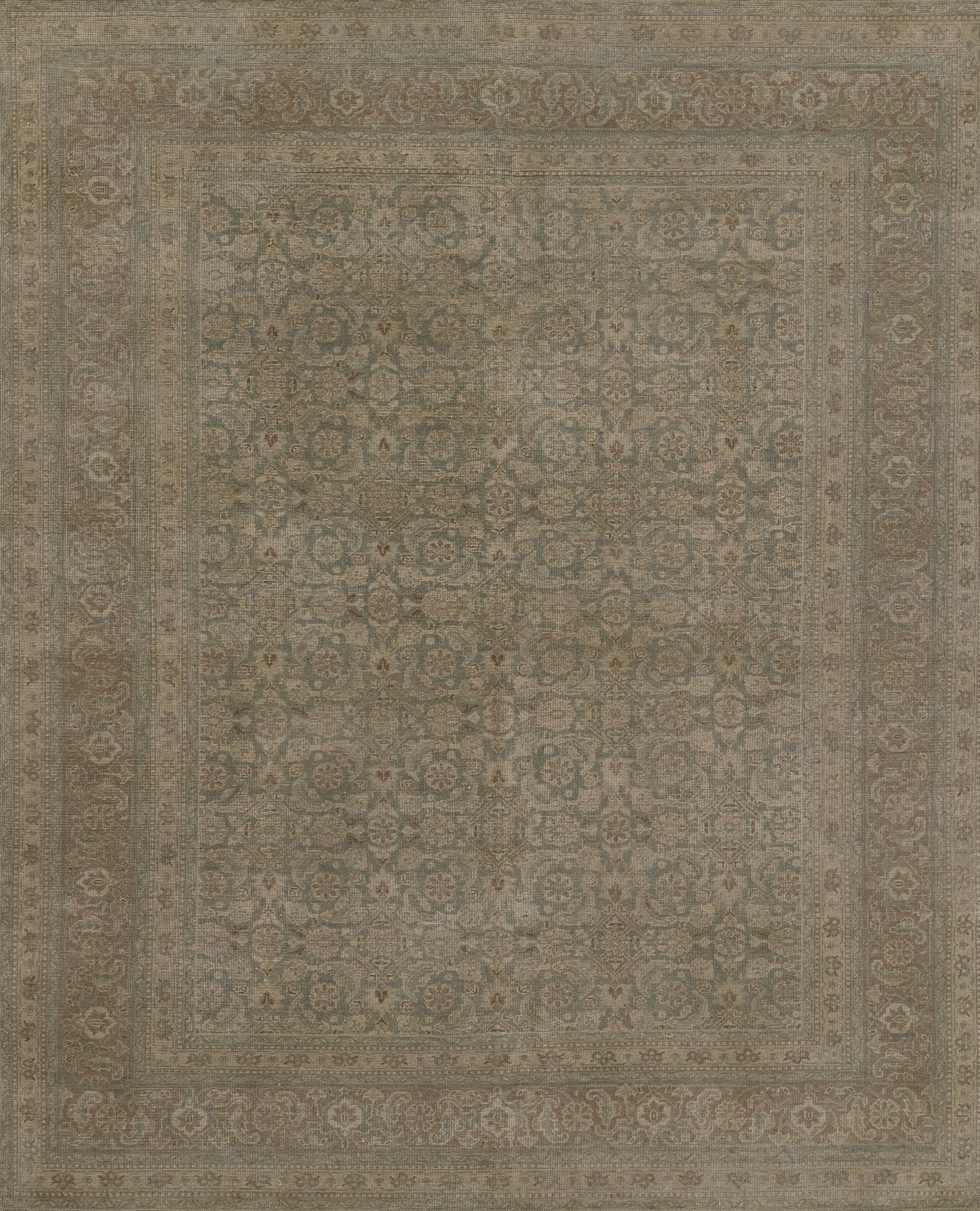 Momeni Menorca Oriental Hand Knotted Traditional Rectangle Indoor Area Rug