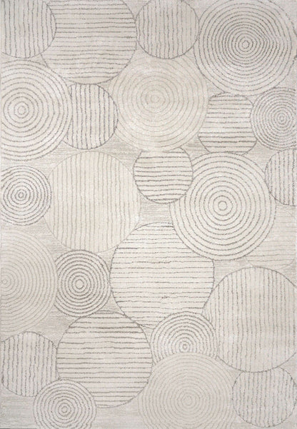 Dynamic MONROE 9815 Machine-Made Geometric Modern Area Rug