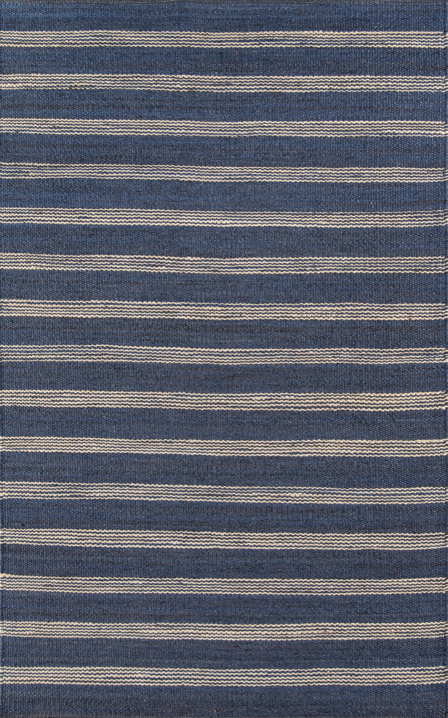 Momeni Montauk Striped Hand Woven Contemporary Rectangle Indoor Area Rug