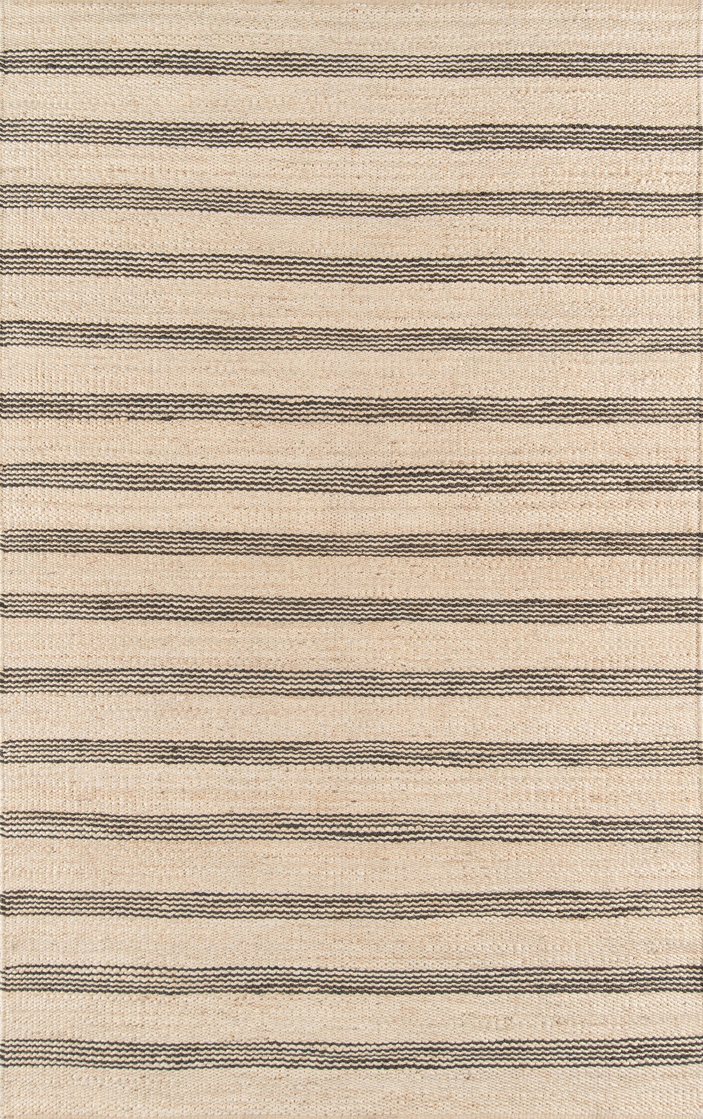 Momeni Montauk Striped Hand Woven Contemporary Rectangle Indoor Area Rug