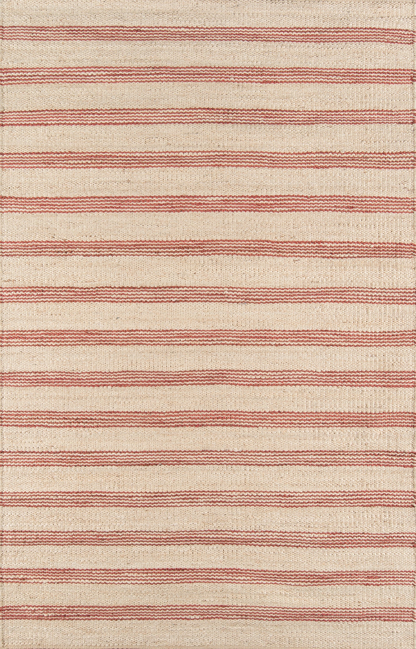 Momeni Montauk Striped Hand Woven Contemporary Rectangle Indoor Area Rug