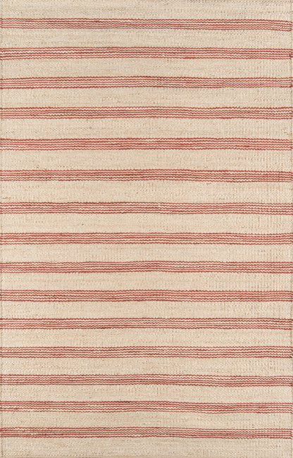 Momeni Montauk Striped Hand Woven Contemporary Rectangle Indoor Area Rug