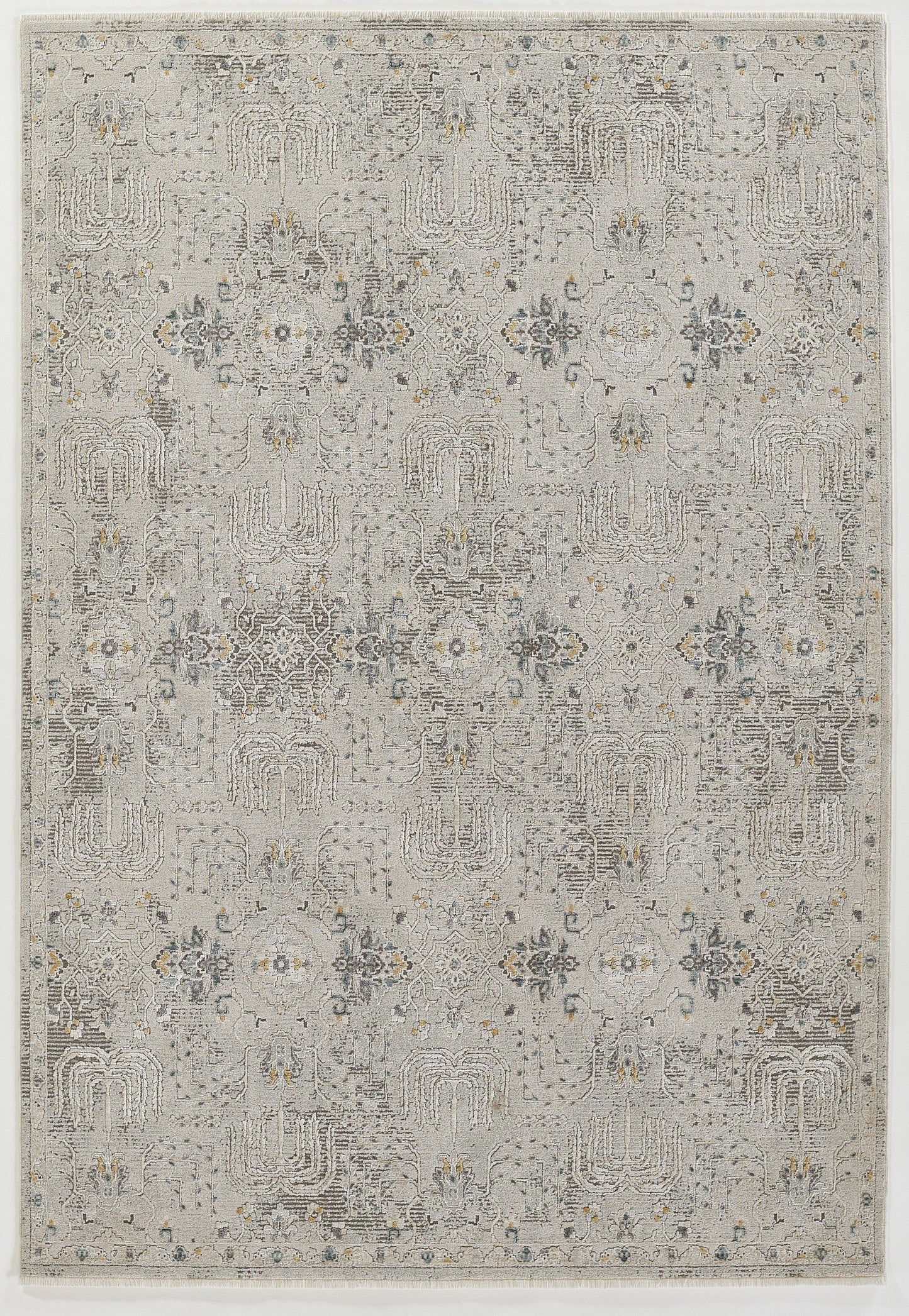 Momeni Morgan Abstract Machine Made Traditional Rectangle Indoor Area Rug