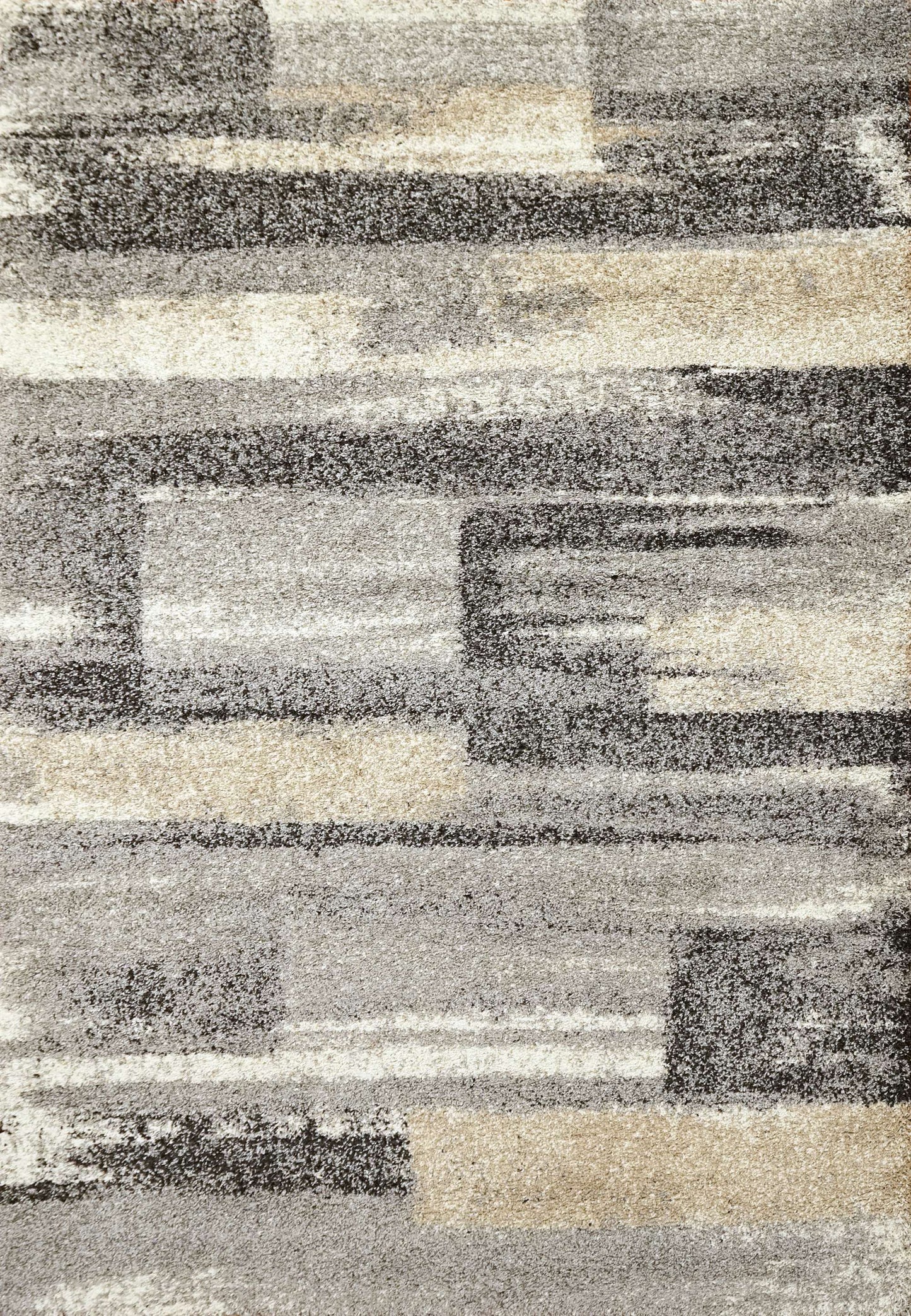 Dynamic MEHARI 23258 Machine-Made Abstract Contemporary Area Rug