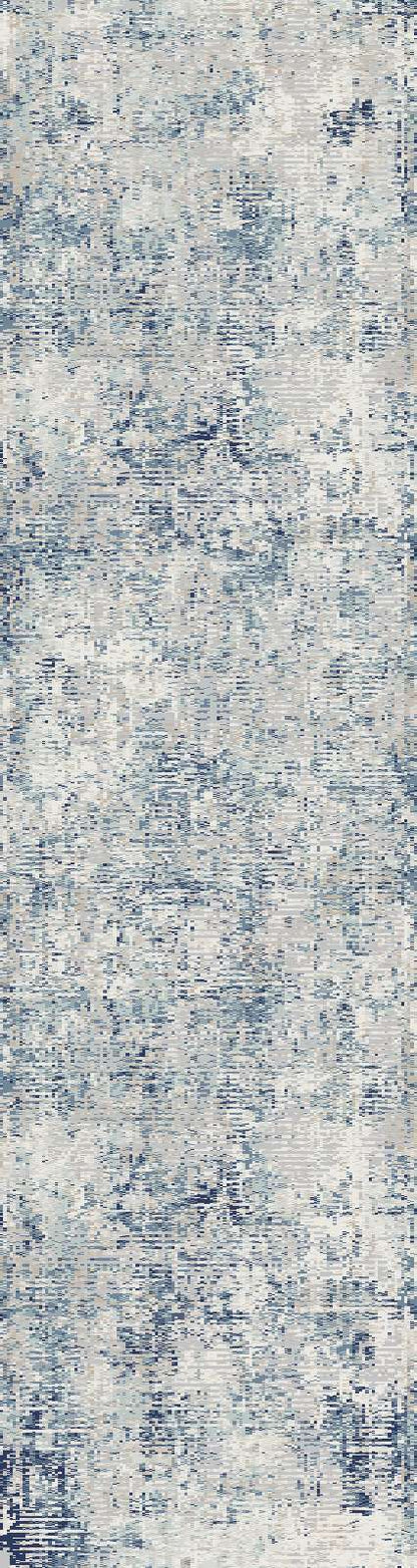 Dynamic MOOD 8451 Machine-Made Distressed Traditional Area Rug