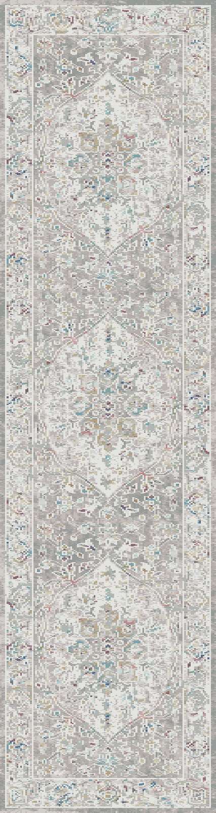 Dynamic MOOD 8454 Machine-Made Distressed Traditional Area Rug