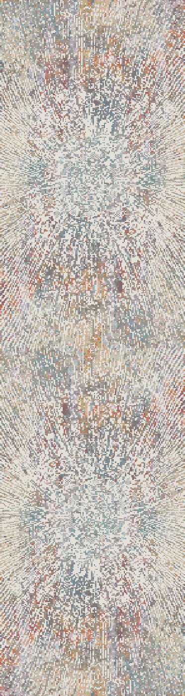 Dynamic MOOD 8466 Machine-Made Distressed Modern Area Rug