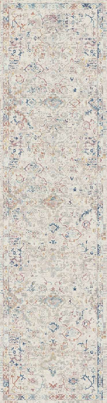 Dynamic MOOD 8468 Machine-Made Distressed Modern Area Rug