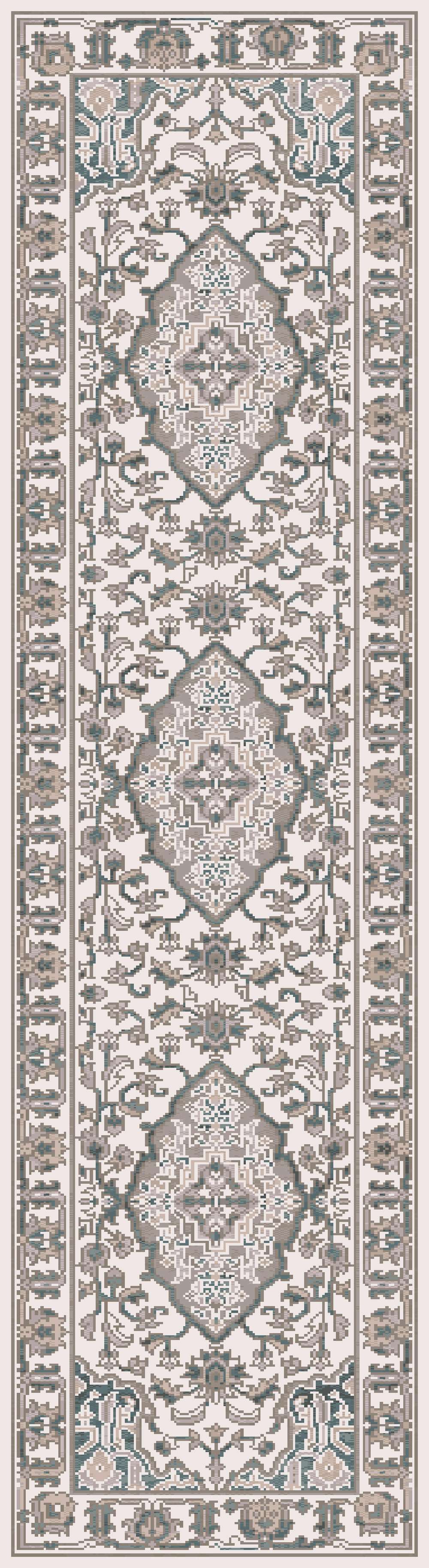 Dynamic MOOD 8475 Machine-Made Oriental Traditional Area Rug