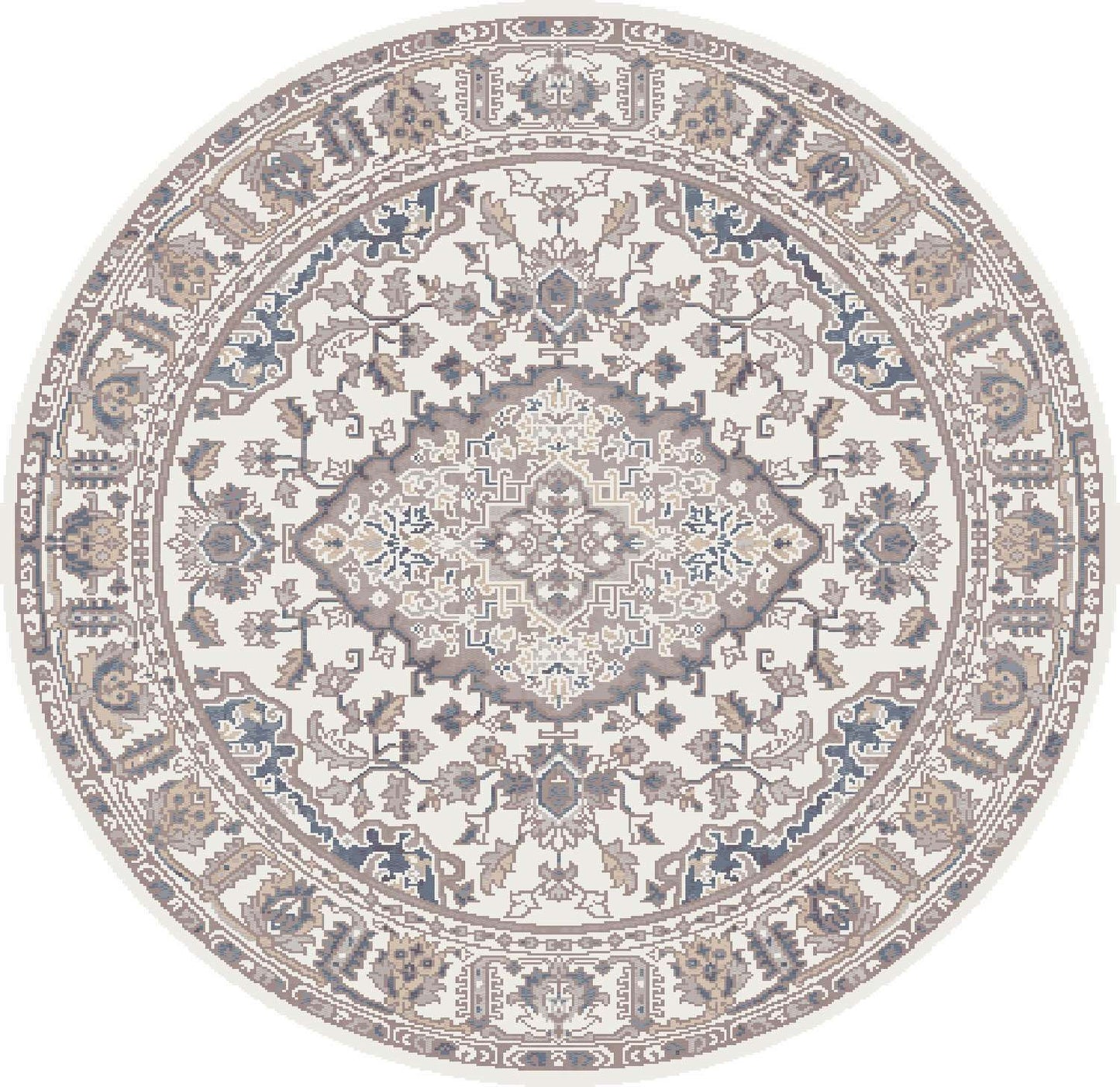 Dynamic MOOD 8475 Machine-Made Oriental Traditional Area Rug