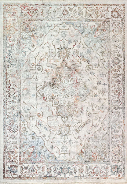 Dynamic MOOD 8457 Machine-Made Distressed Modern Area Rug