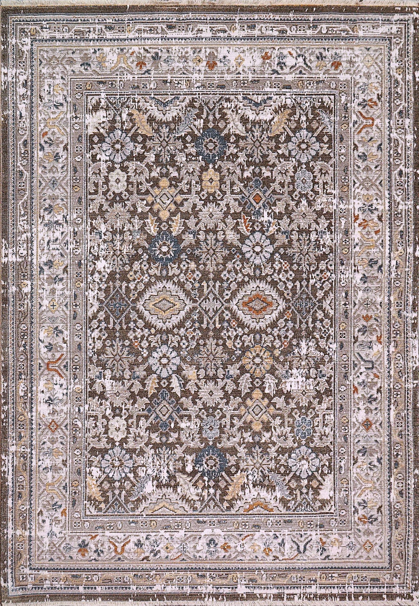 Dynamic MOOD 8476 Machine-Made Oriental Transitional Area Rug