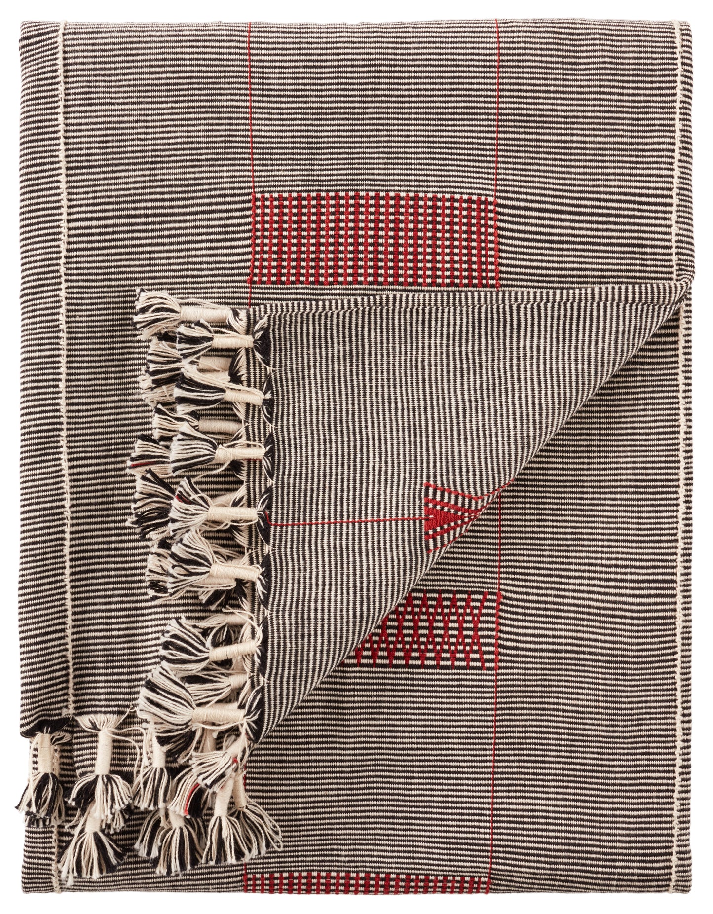 Nagaland Throw Hebron Handmade Cotton Indoor Throw From Jaipur Living