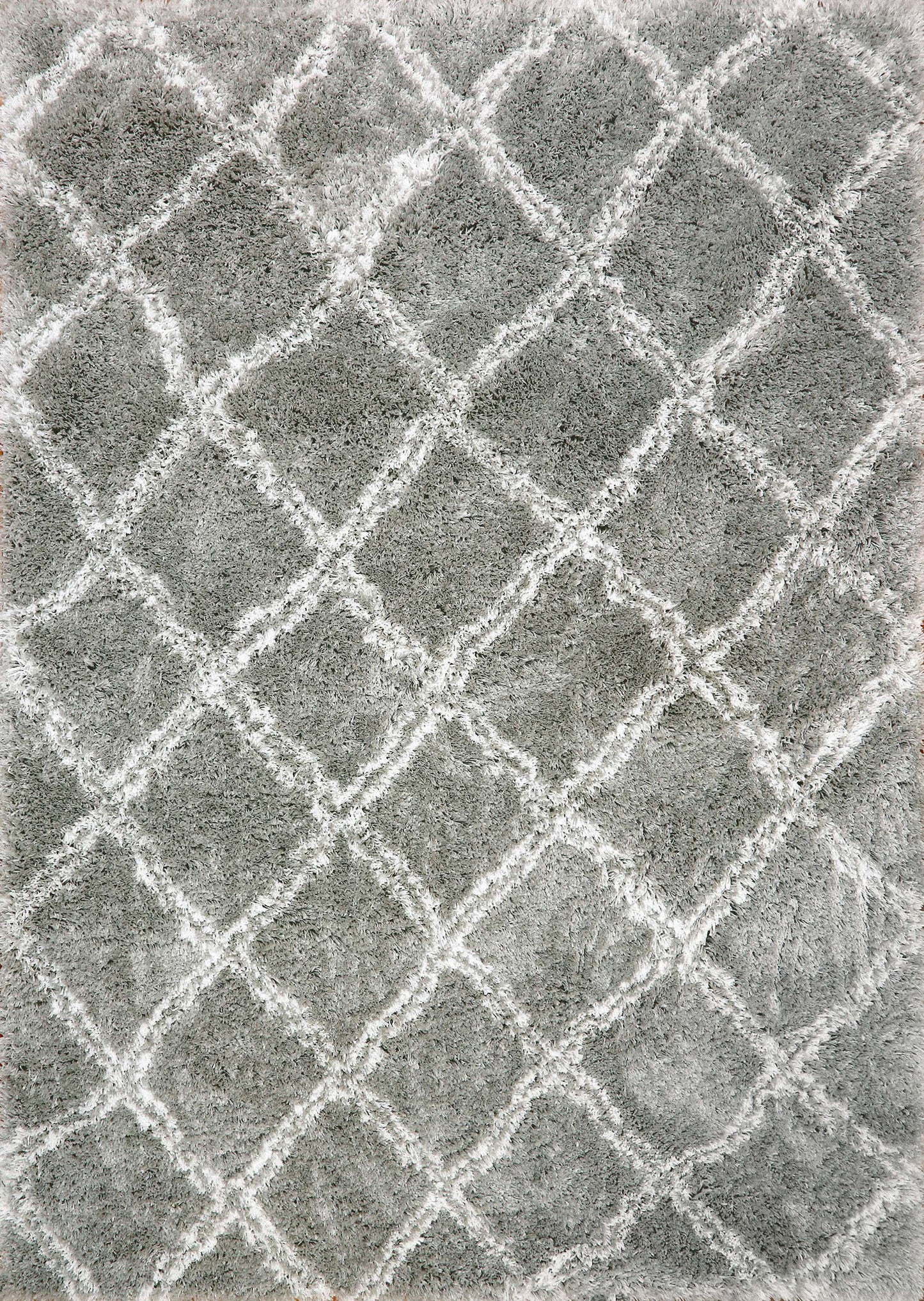 Dynamic NORDIC 7432 Machine-Made Trellis Contemporary Area Rug