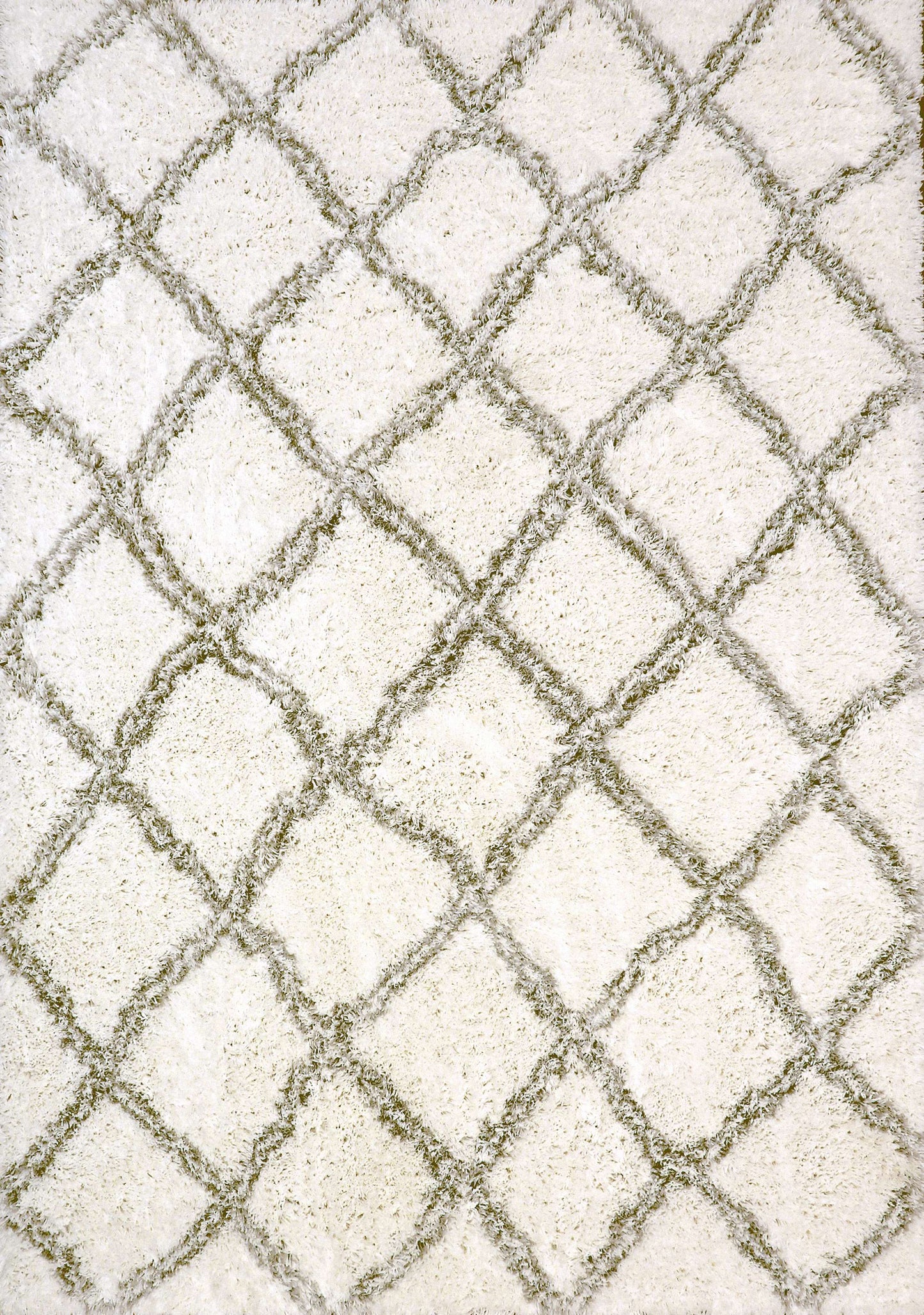 Dynamic NORDIC 7432 Machine-Made Trellis Contemporary Area Rug