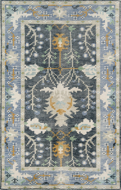 Momeni Ophelia Oriental Hand Knotted Traditional Rectangle Indoor Area Rug