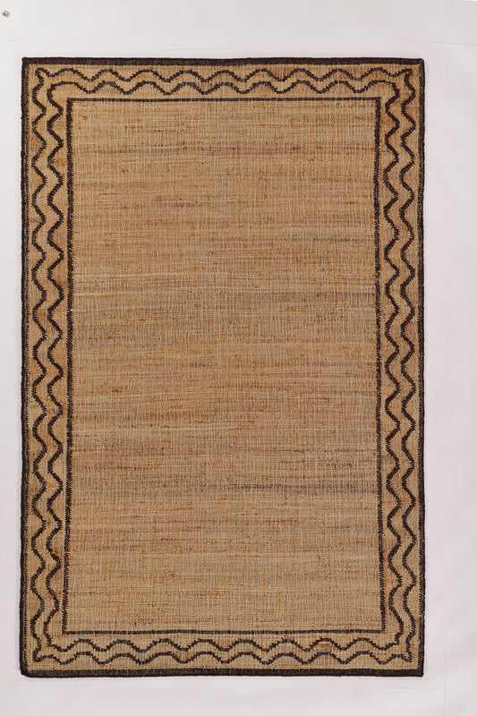 Momeni Orchard Border Hand Woven Contemporary Rectangle Indoor Area Rug