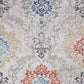 Dynamic SOMA 6198 Machine-Made Damask Transitional Area Rug