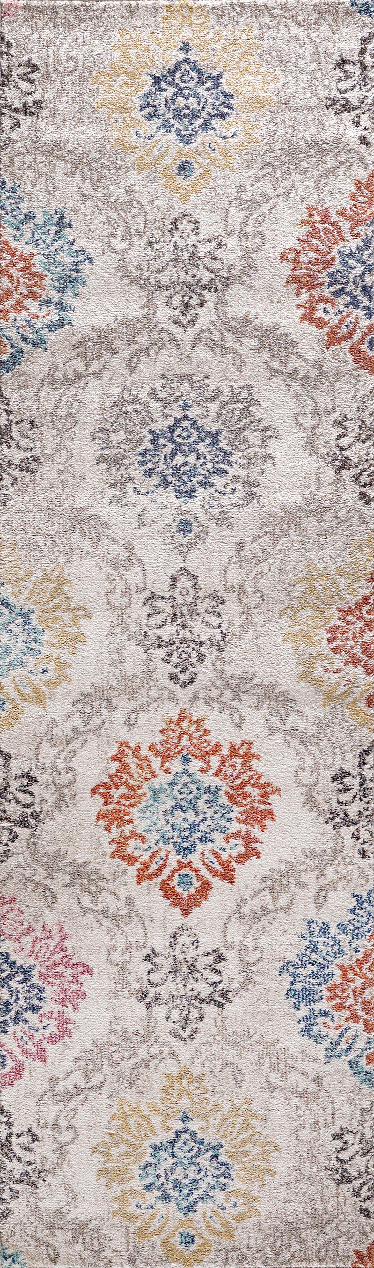 Dynamic SOMA 6198 Machine-Made Damask Transitional Area Rug