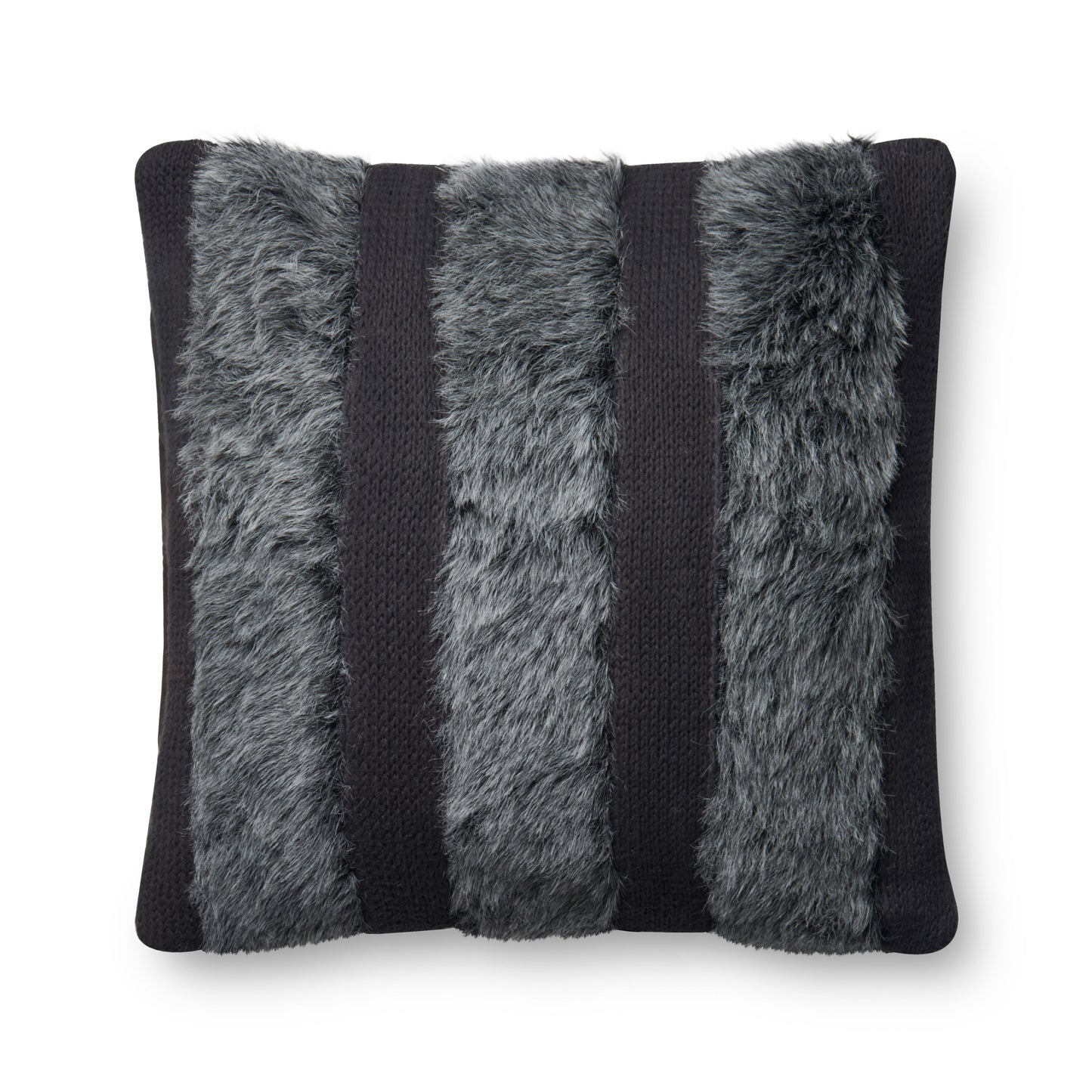 Loloi Pillows P0519 0 Faux Fur Pillow by Loloi